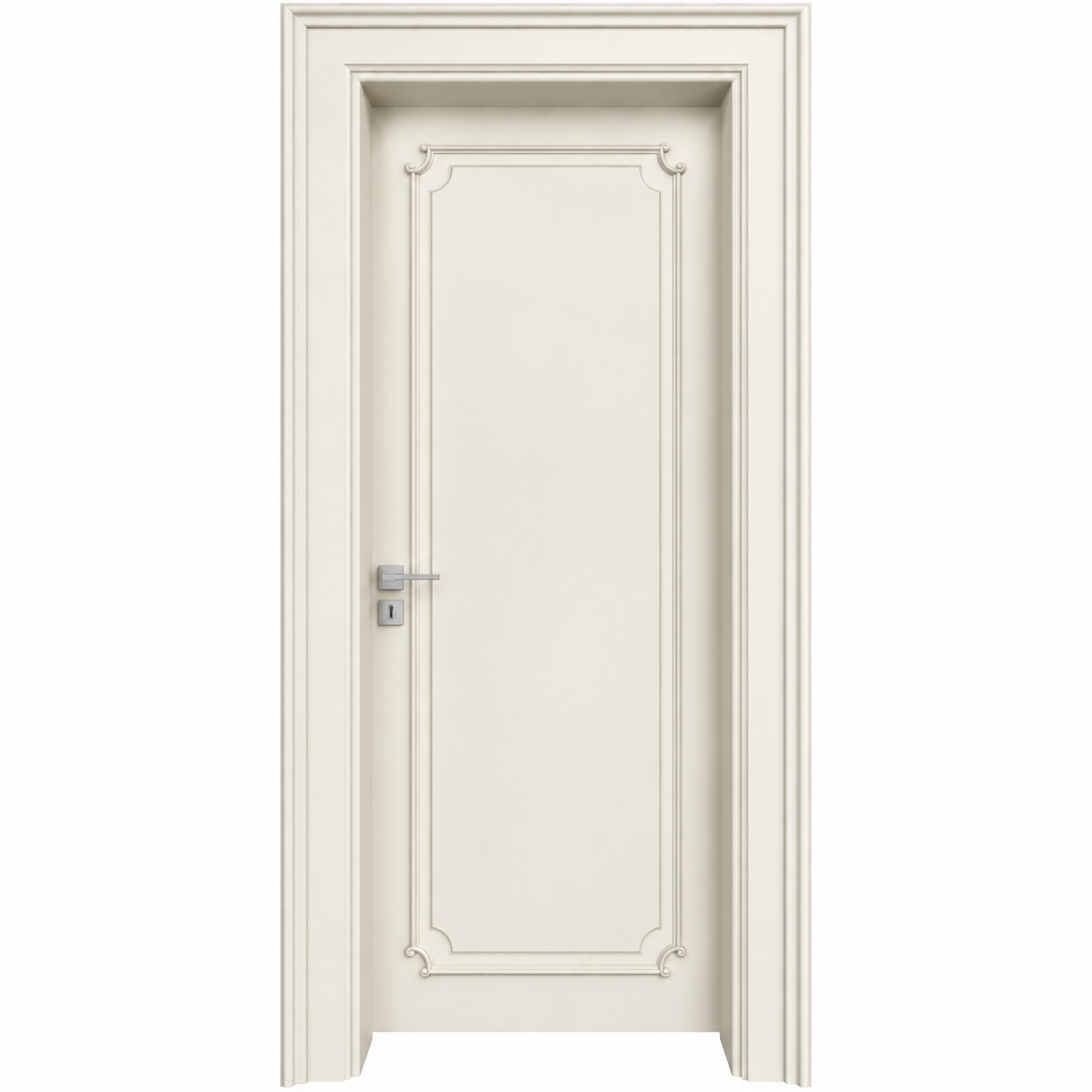 BY-5016V Porte intérieure Laqué Vitrée